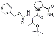 Z-THR(TBU)-PRO-NH2 Struktur