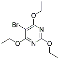 5-BROMO-2,4,6-TRIETHOXYPYRIMIDINE Struktur