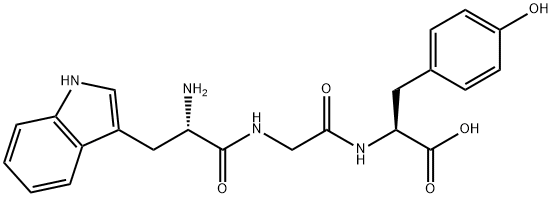 H-TRP-GLY-TYR-OH Struktur