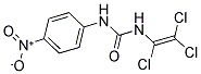 N-(4-NITROPHENYL)-N'-(1,2,2-TRICHLOROVINYL)UREA Struktur