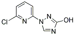 1-(6-CHLORO-2-PYRIDINYL)-1H-1,2,4-TRIAZOL-3-OL Struktur