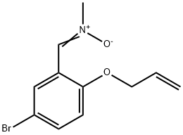 ([2-(ALLYLOXY)-5-BROMOPHENYL]METHYLENE)(METHYL)AMMONIUMOLATE Struktur