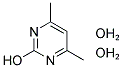 4,6-DIMETHYL-2-HYDROXYPYRIMIDINE DIHYDRATE Struktur