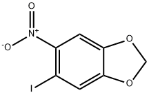 5-IODO-6-NITRO-1,3-BENZODIOXOLE Struktur