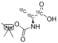 N-(TERT-BUTOXYCARBONYL)-L-ALANINE-12C3 Struktur