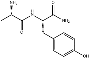 H-ALA-TYR-NH2 HCL Struktur