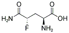 DL-THREO-4-FLUOROGLUTAMINE Struktur