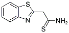 2-(1,3-BENZOTHIAZOL-2-YL)ETHANETHIOAMIDE Struktur