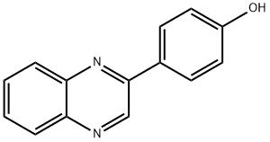 4-QUINOXALIN-2-YLPHENOL Structure