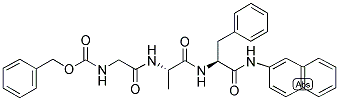 Z-GLY-ALA-PHE-BETANA Struktur