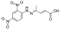 4-(2,4-DINITROPHENYLHYDRAZONO)-PENTENOIC ACID Struktur