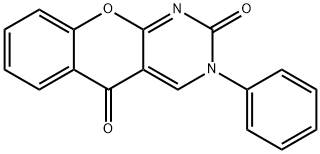 3-PHENYL-2H-CHROMENO[2,3-D]PYRIMIDINE-2,5(3H)-DIONE Struktur