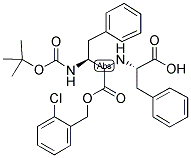 BOC-PHE-((R)-[2-CHLORO-Z])-PHE-OH Struktur