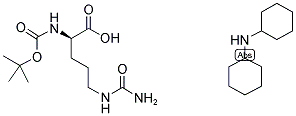 BOC-D-CIT-OH DCHA Struktur