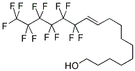 11-(PERFLUORO-N-HEXYL)UNDEC-10-EN-1-OL Struktur