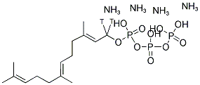 TRANS, TRANS FARNESYL TRIPHOSPHATE, TETRAAMMONIUM SALT, [1-3H] Struktur