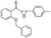 [2-(BENZYLOXY)PHENYL][3-(4-METHYLPHENYL)OXIRAN-2-YL]METHANONE Struktur