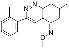 AZAMETHOXY(7-METHYL-3-(2-METHYLPHENYL)(6,7,8-TRIHYDROCINNOLIN-5-YLIDENE))METHANE Struktur