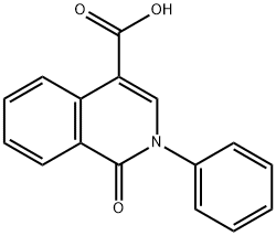 1-OXO-2-PHENYL-1,2-DIHYDRO-4-ISOQUINOLINECARBOXYLIC ACID Struktur