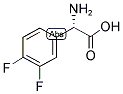 (S)-AMINO-(3,4-DIFLUORO-PHENYL)-ACETIC ACID Struktur