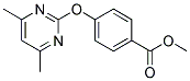 4-[(4,6-DIMETHYLPYRIMIDIN-2-YL)OXY]BENZOIC ACID, METHYL ESTER Struktur