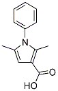 2,5-DIMETHYL-1-PHENYL-1H-PYRROLE-3-CARBOXYLIC ACID Struktur