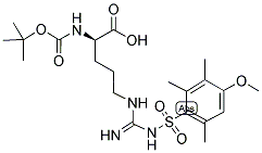 BOC-D-ARG(MTR)-OH Struktur