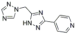 4-[5-(1H-1,2,4-TRIAZOL-1-YLMETHYL)-1H-1,2,4-TRIAZOL-3-YL]PYRIDINE Struktur