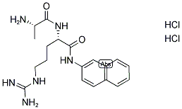 H-ALA-ARG-BETA-NA 2 HCL Struktur