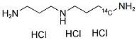 [14C]SPERMIDINE TRIHYDROCHLORIDE Struktur