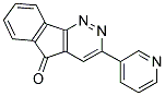 3-(3-PYRIDINYL)-5H-INDENO[1,2-C]PYRIDAZIN-5-ONE Struktur