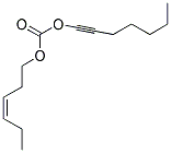 CIS-3-HEXENYL HEPTINE CARBONATE Struktur