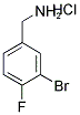 3-BROMO-4-FLUOROBENZYLAMINE HYDROCHLORIDE