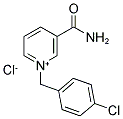 3-(AMINOCARBONYL)-1-(4-CHLOROBENZYL)PYRIDINIUM CHLORIDE Struktur