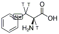 L-PHENYLALANINE, [SIDE CHAIN-3H] Struktur