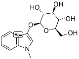 1-METHYL-3-INDOLYL-BETA-D-GALACTOPYRANOSIDE Struktur