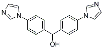 BIS[4-(1H-IMIDAZOL-1-YL)PHENYL]METHANOL Struktur