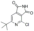 6-(TERT-BUTYL)-4-CHLORO-2,3-DIHYDRO-1H-PYRROLO[3,4-C]PYRIDINE-1,3-DIONE Struktur