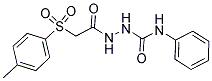 1-(2-(4-TOLUENESULPHONYL)ACETYL)-4-PHENYLSEMICARBAZIDE Struktur