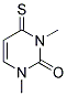 1,3-DIMETHYL-4-THIOXO-3,4-DIHYDROPYRIMIDIN-2(1H)-ONE Struktur