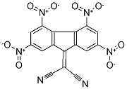 2-(2,4,5,7-TETRANITRO-9H-FLUOREN-9-YLIDEN)MALONONITRILE Struktur