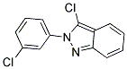 3-CHLORO-2-(3-CHLOROPHENYL)-2H-INDAZOLE Struktur