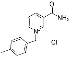 3-(AMINOCARBONYL)-1-(4-METHYLBENZYL)PYRIDINIUM CHLORIDE Struktur