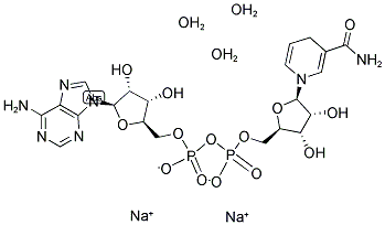 BETA-NADH, DISODIUM, HYDRATE Struktur