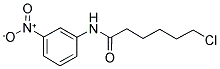 N1-(3-NITROPHENYL)-6-CHLOROHEXANAMIDE Struktur