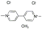 1,1'-DIMETHYL-4,4'-BIPYRIDINIUM DICHLORIDE HYDRATE Struktur