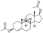 4-ANDROSTEN-3-BETA, 17-BETA-DIOL DIACETATE Struktur