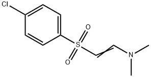 2-[(4-CHLOROPHENYL)SULFONYL]-N,N-DIMETHYL-1-ETHYLENAMINE Struktur