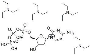 DCTP, [ALPHA-33P] TETRA(TRIETHYLAMMONIUM) SALT Struktur