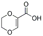 5,6-DIHYDRO-1,4-DIOXINE-2-CARBOXYLIC ACID Struktur